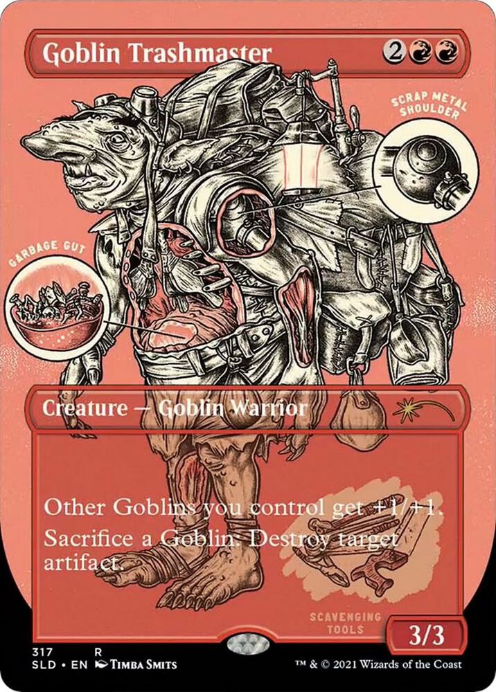 Goblin Trashmaster (Borderless) [Secret Lair Drop Series]
