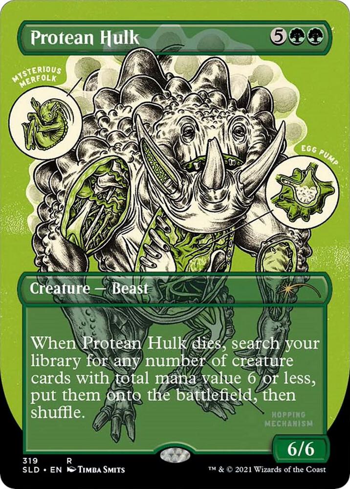 Protean Hulk (Borderless) [Secret Lair Drop Series]