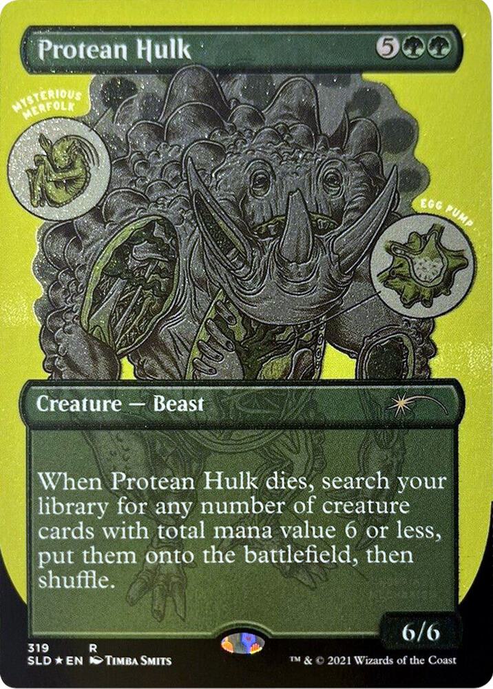 Protean Hulk (Borderless Foil Etched) [Secret Lair Drop Series]