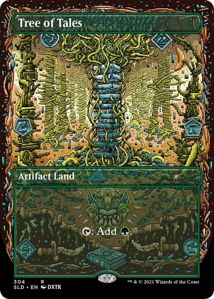 Tree of Tales (Borderless) [Secret Lair Drop Series]