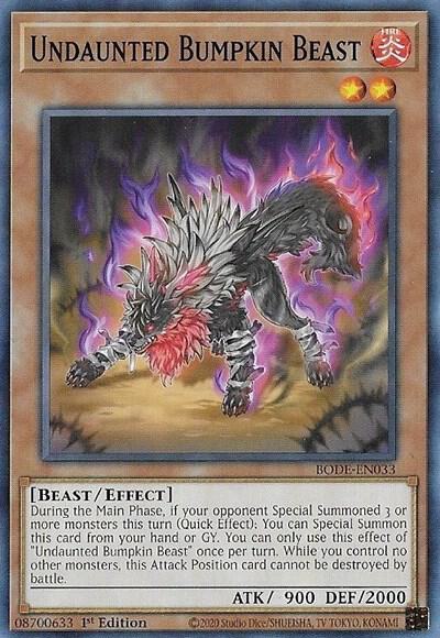 Undaunted Bumpkin Beast [BODE-EN033] Common