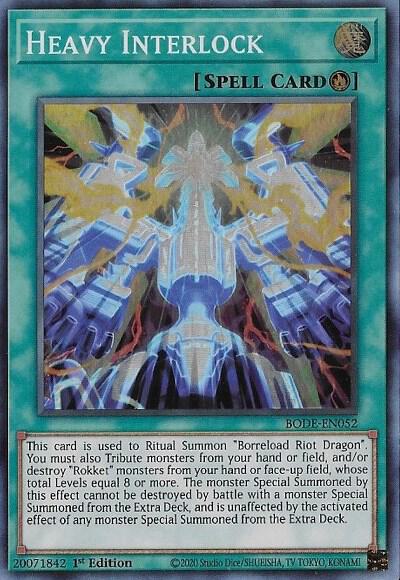 Heavy Interlock [BODE-EN052] Super Rare