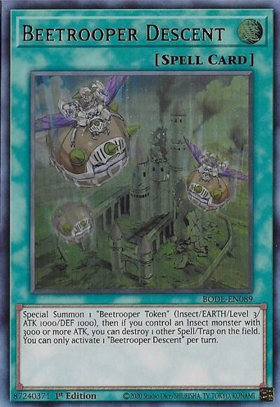 Beetrooper Descent [BODE-EN089] Ultra Rare