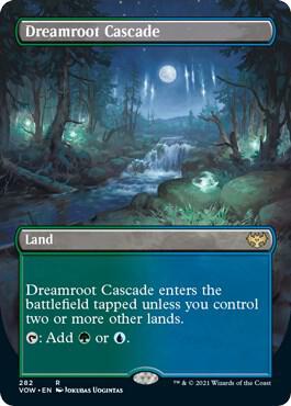 Dreamroot Cascade (Borderless Alternate Art) [Innistrad: Crimson Vow]