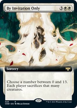 By Invitation Only (Extended Art) [Innistrad: Crimson Vow]