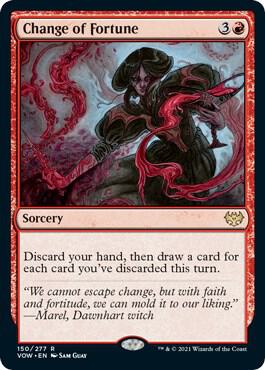 Change of Fortune [Innistrad: Crimson Vow]