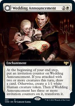Wedding Announcement // Wedding Festivity (Extended Art) [Innistrad: Crimson Vow]