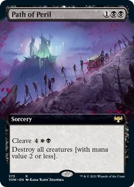 Path of Peril (Extended Art) [Innistrad: Crimson Vow]