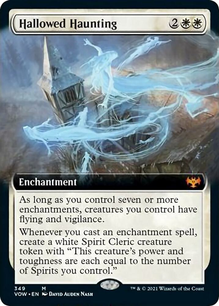 Hallowed Haunting (Extended Art) [Innistrad: Crimson Vow]