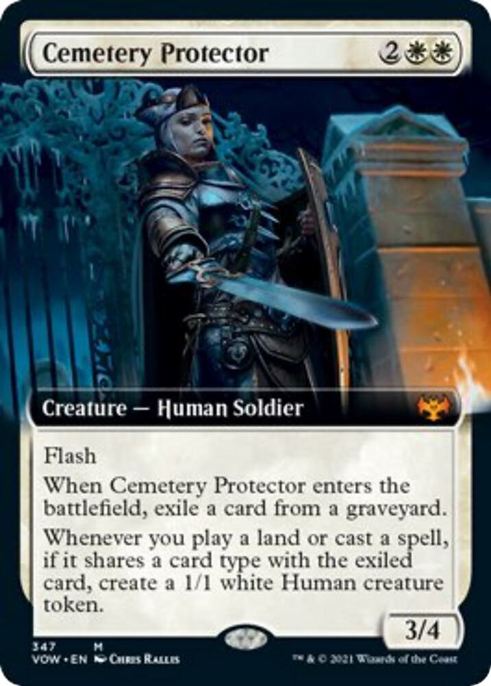 Cemetery Protector (Extended Art) [Innistrad: Crimson Vow]