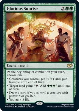 Glorious Sunrise [Innistrad: Crimson Vow]