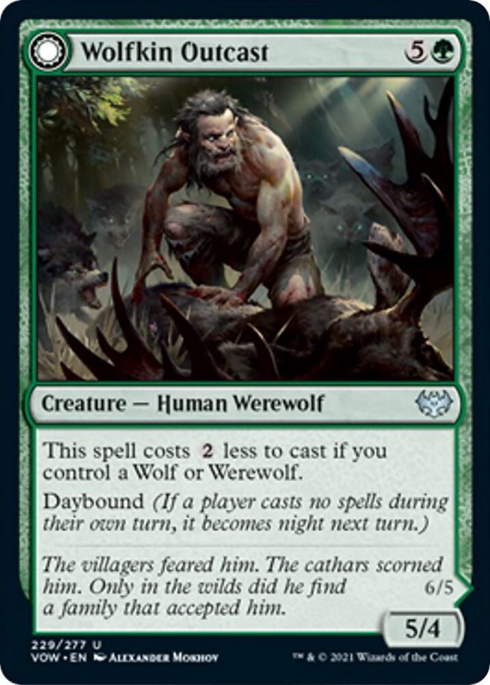 Wolfkin Outcast // Wedding Crasher [Innistrad: Crimson Vow]