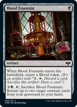 Blood Fountain [Innistrad: Crimson Vow]