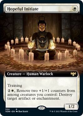 Hopeful Initiate (Extended Art) [Innistrad: Crimson Vow]