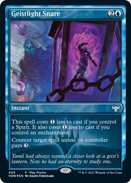 Geistlight Snare (Play Promo) [Innistrad: Crimson Vow]