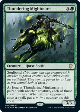 Thundering Mightmare [Innistrad: Crimson Vow Commander]