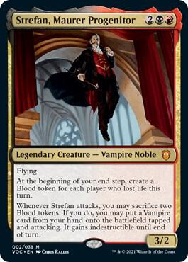Strefan, Maurer Progenitor [Innistrad: Crimson Vow Commander]