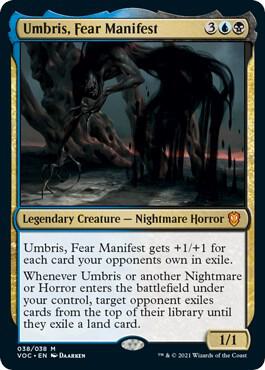 Umbris, Fear Manifest [Innistrad: Crimson Vow Commander]