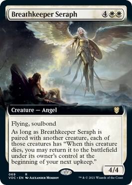 Breathkeeper Seraph (Extended Art) [Innistrad: Crimson Vow Commander]
