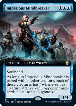 Imperious Mindbreaker (Extended Art) [Innistrad: Crimson Vow Commander]