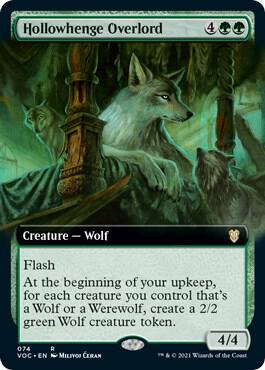Hollowhenge Overlord (Extended Art) [Innistrad: Crimson Vow Commander]