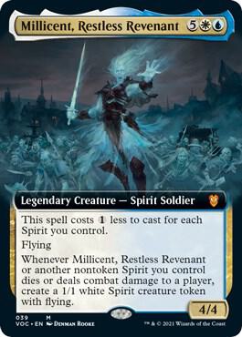 Millicent, Restless Revenant (Extended Art) [Innistrad: Crimson Vow Commander]