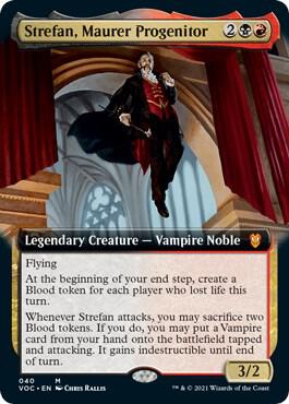 Strefan, Maurer Progenitor (Extended Art) [Innistrad: Crimson Vow Commander]