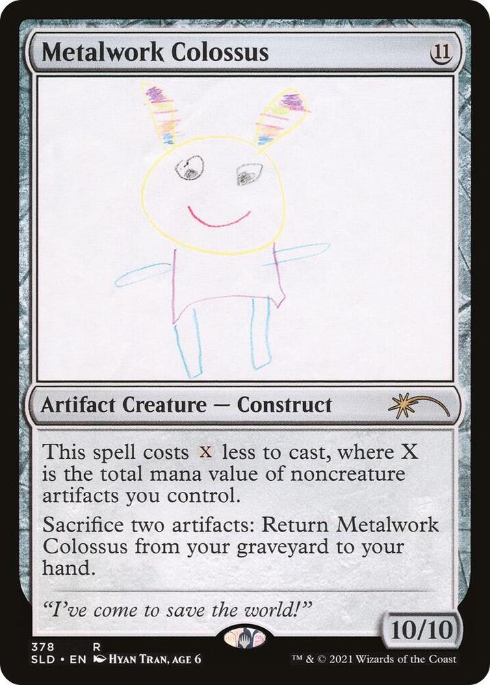 Metalwork Colossus (378) [Secret Lair Drop Series]