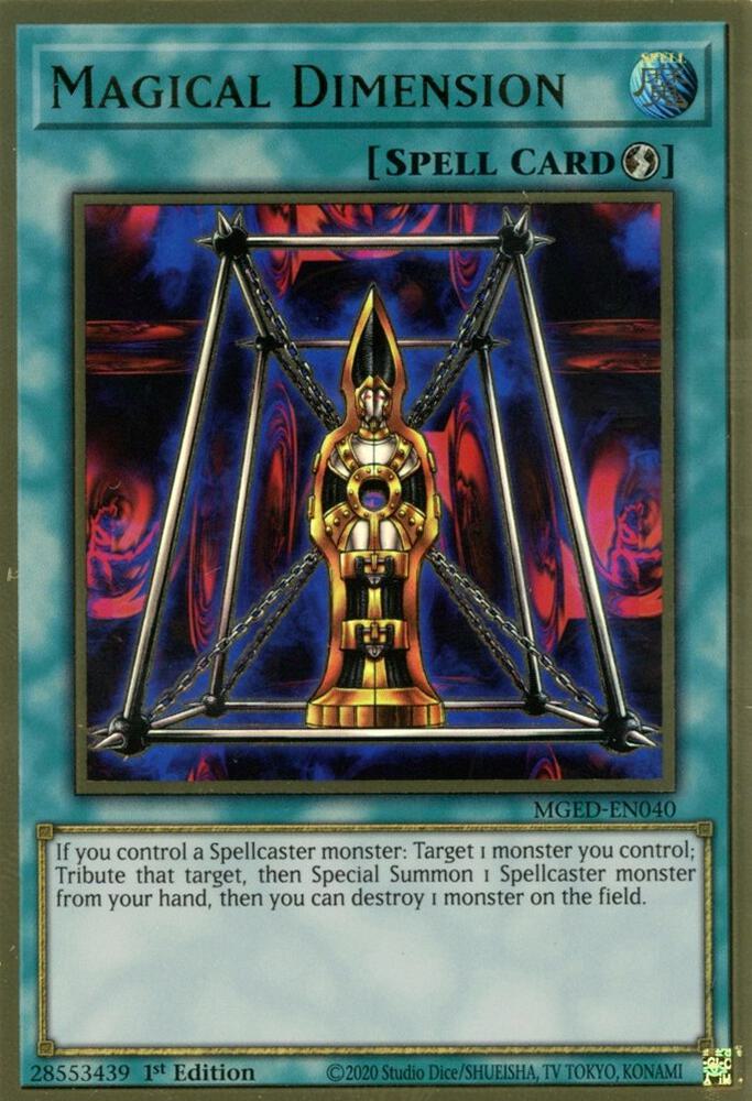 Magical Dimension [MGED-EN040] Gold Rare