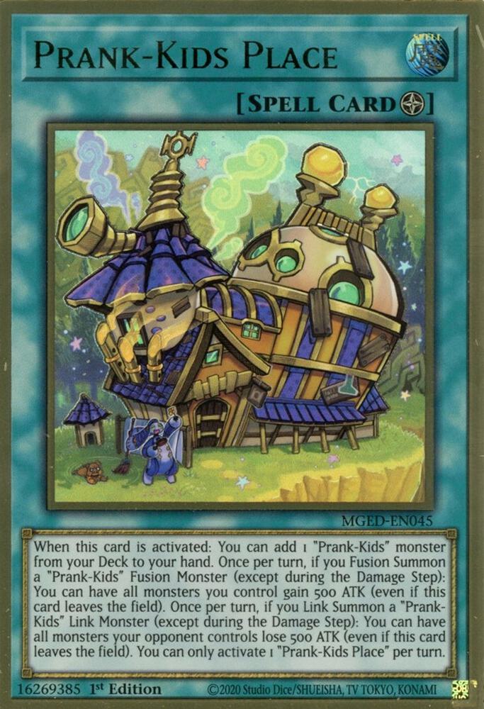 Prank-Kids Place [MGED-EN045] Gold Rare