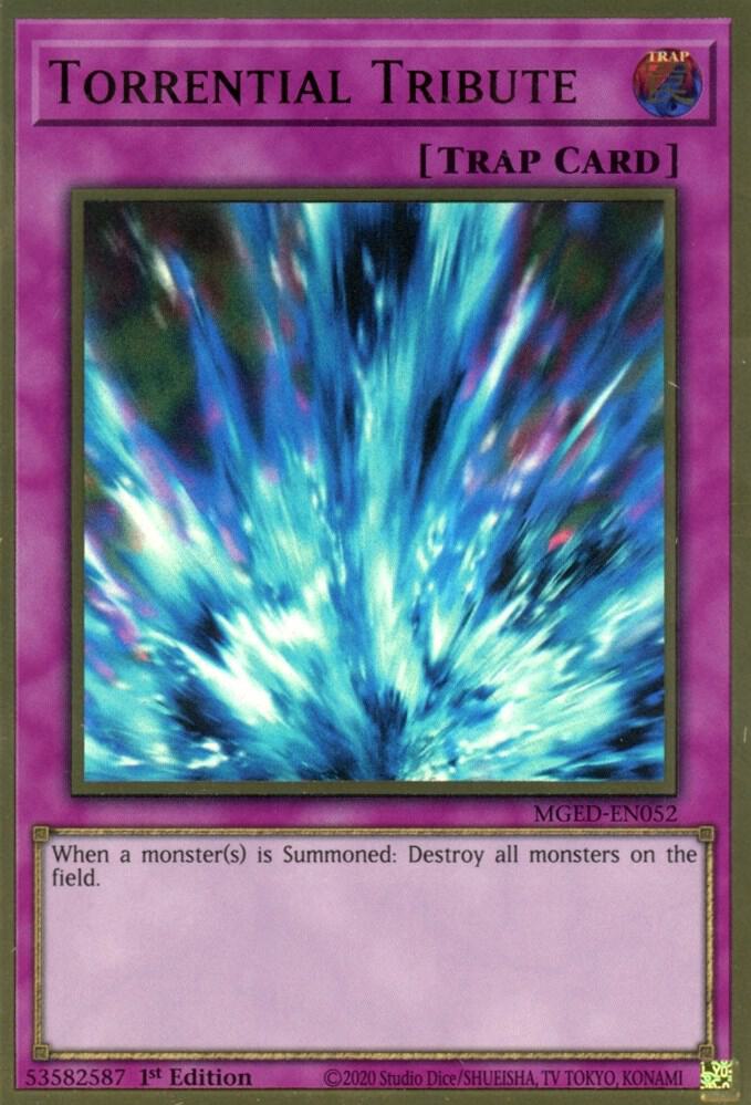 Torrential Tribute [MGED-EN052] Gold Rare