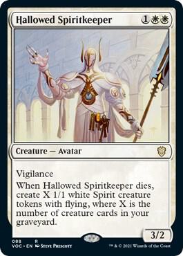 Hallowed Spiritkeeper [Innistrad: Crimson Vow Commander]