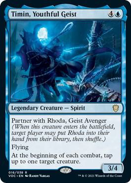 Timin, Youthful Geist [Innistrad: Crimson Vow Commander]