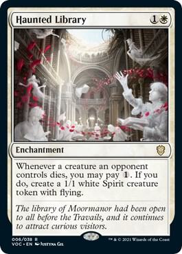 Haunted Library [Innistrad: Crimson Vow Commander]