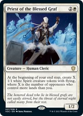 Priest of the Blessed Graf [Innistrad: Crimson Vow Commander]
