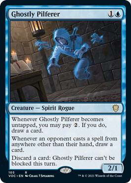Ghostly Pilferer [Innistrad: Crimson Vow Commander]