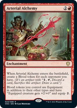 Arterial Alchemy [Innistrad: Crimson Vow Commander]