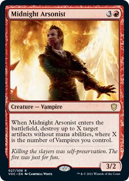 Midnight Arsonist [Innistrad: Crimson Vow Commander]