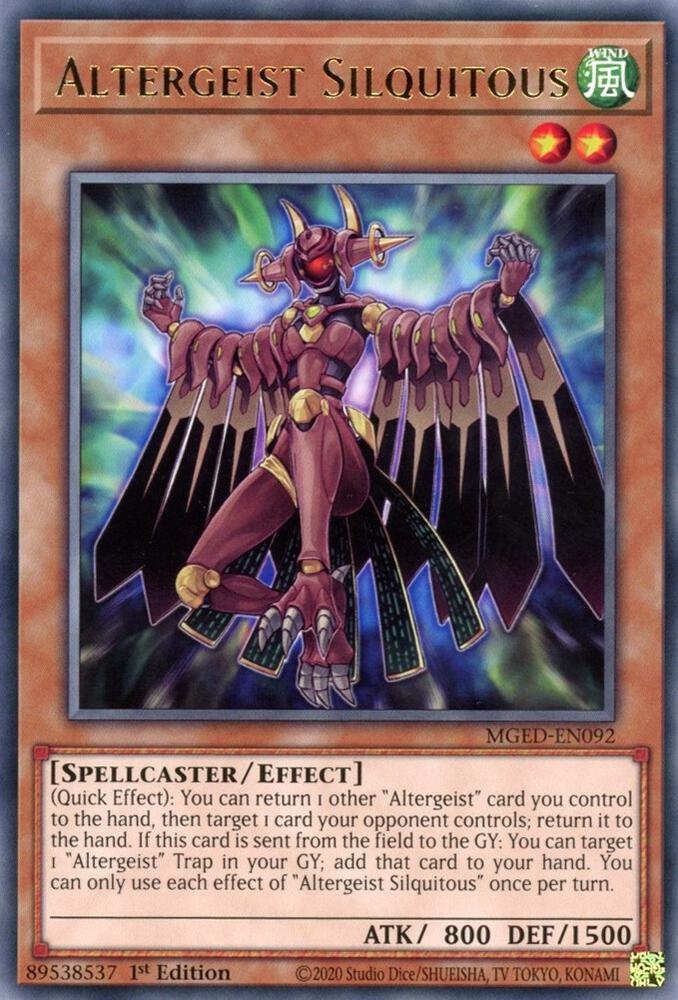 Altergeist Silquitous [MGED-EN092] Rare