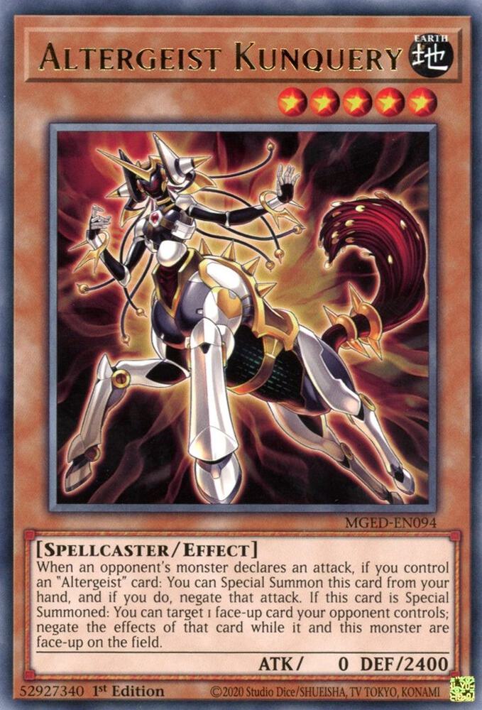 Altergeist Kunquery [MGED-EN094] Rare