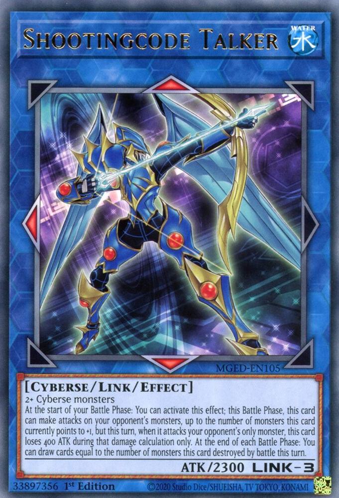 Shootingcode Talker [MGED-EN105] Rare