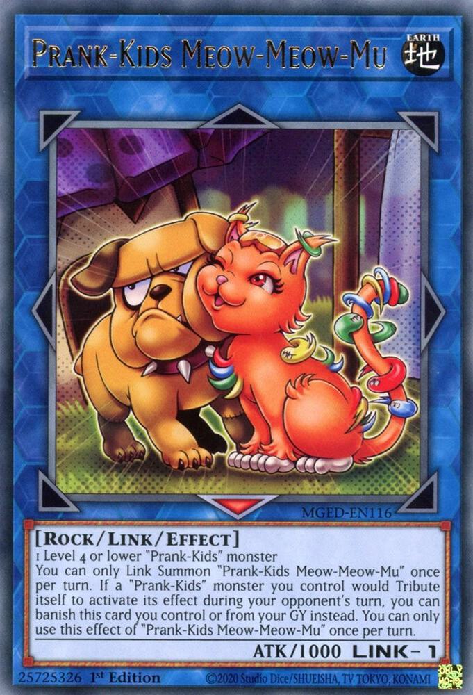 Prank-Kids Meow-Meow-Mu [MGED-EN116] Rare