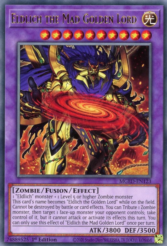 Eldlich the Mad Golden Lord [MGED-EN123] Rare