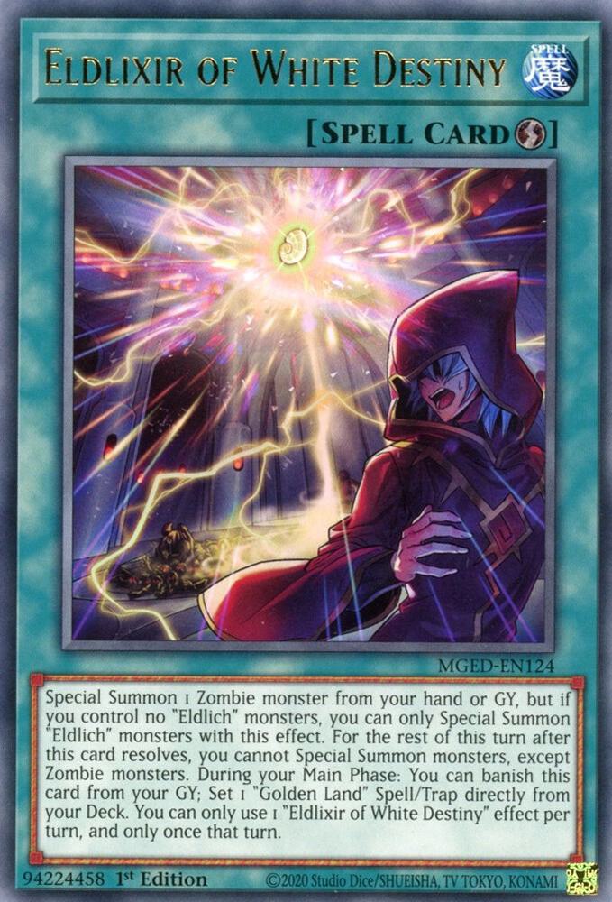 Eldlixir of White Destiny [MGED-EN124] Rare