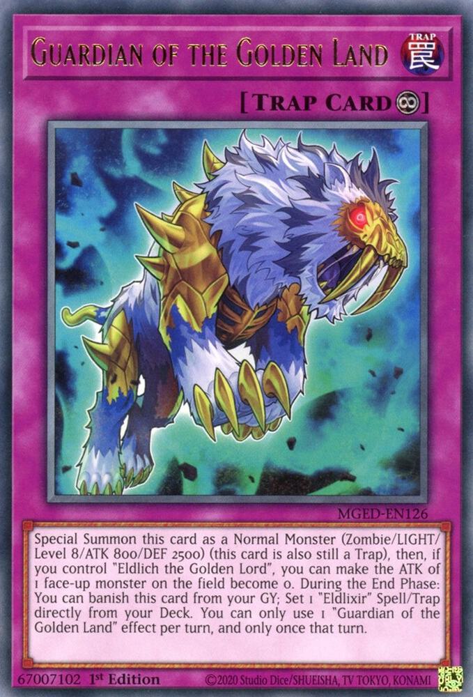 Guardian of the Golden Land [MGED-EN126] Rare