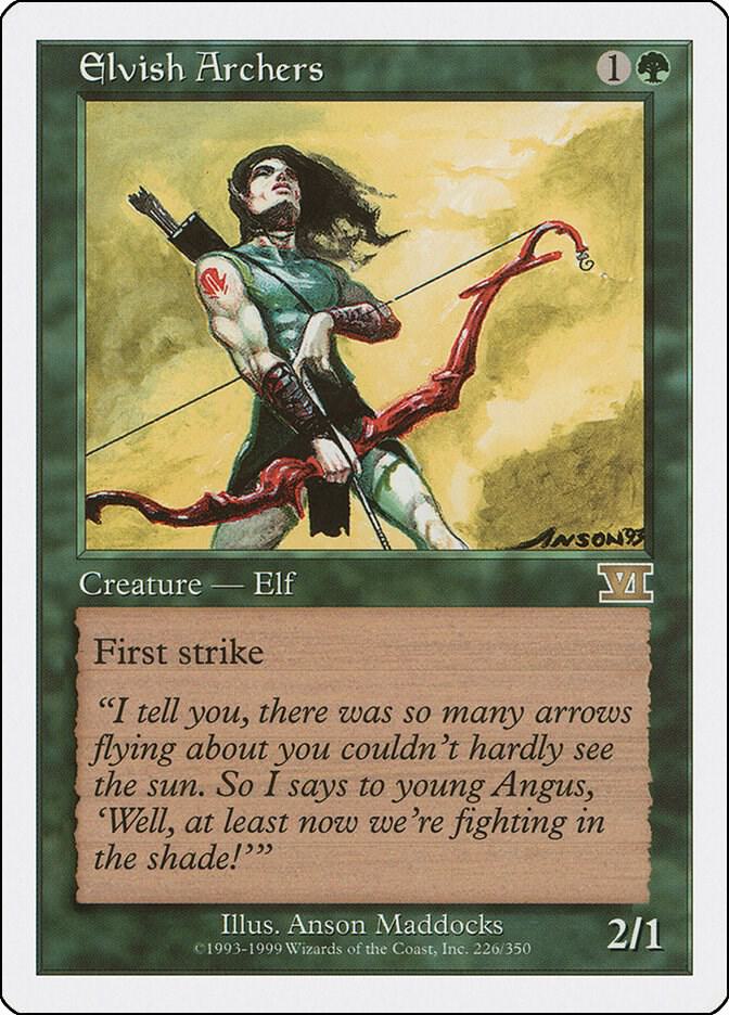 Elvish Archers [Classic Sixth Edition]