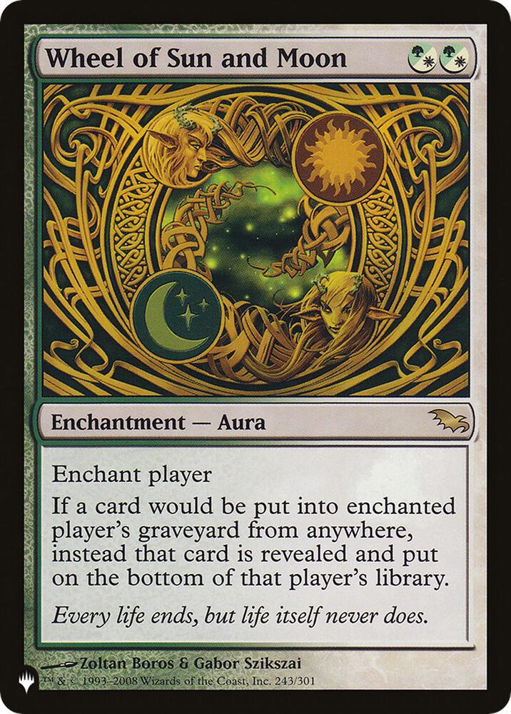 Wheel of Sun and Moon [The List]