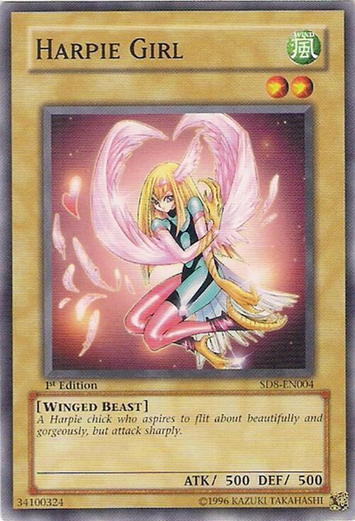 Harpie Girl [SD8-EN004] Common