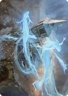 Hallowed Haunting Art Card [Innistrad: Crimson Vow Art Series]