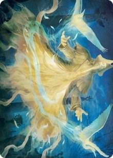 Heron-Blessed Geist Art Card [Innistrad: Crimson Vow Art Series]